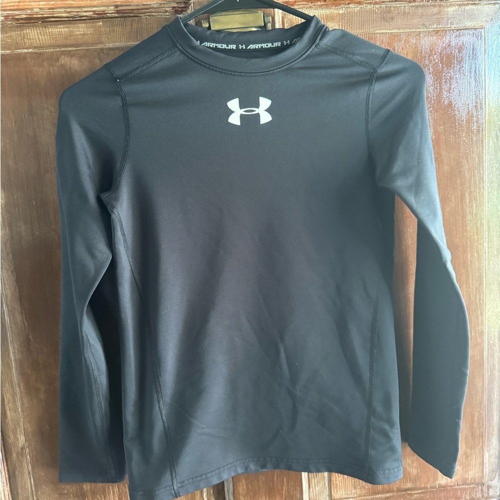 Under Armour Black Long Sleeve Performance Top